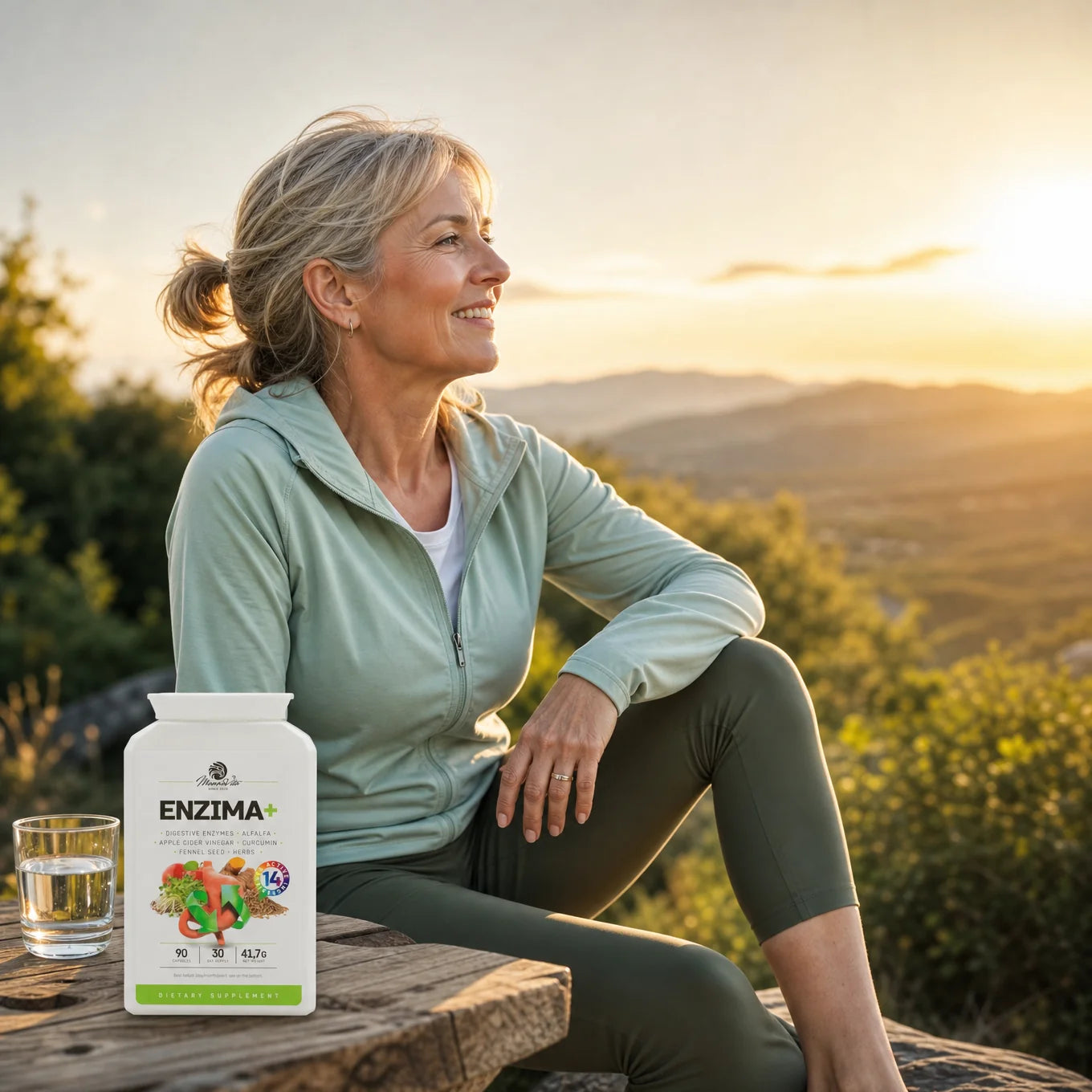 ENZIMA+ complexe d'enzymes digestives avec Bétaïne HCL • 90 gélules