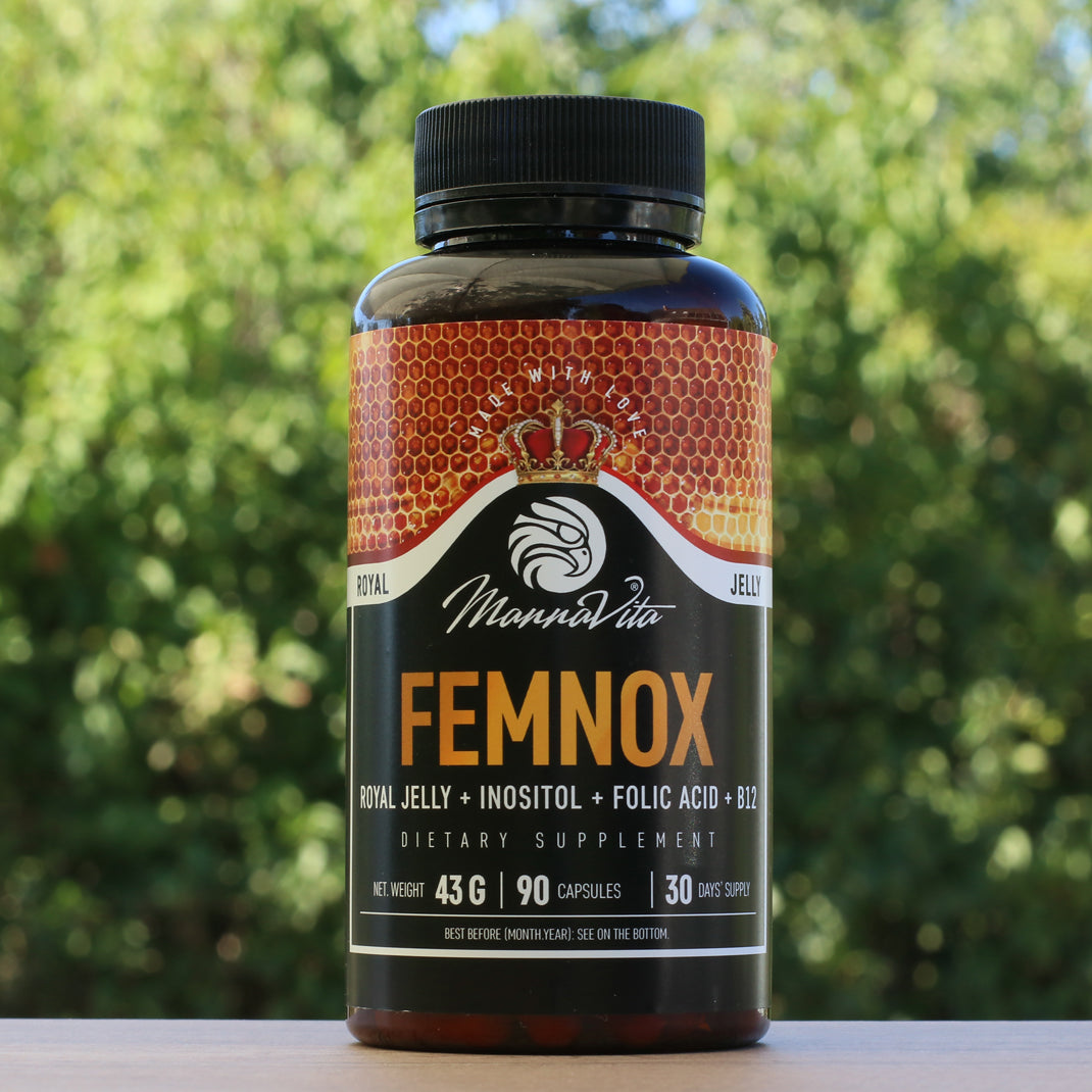 FEMNOX Gelée Royale + Inositol + Acide Folique + Complexe B12 • 90 gélules