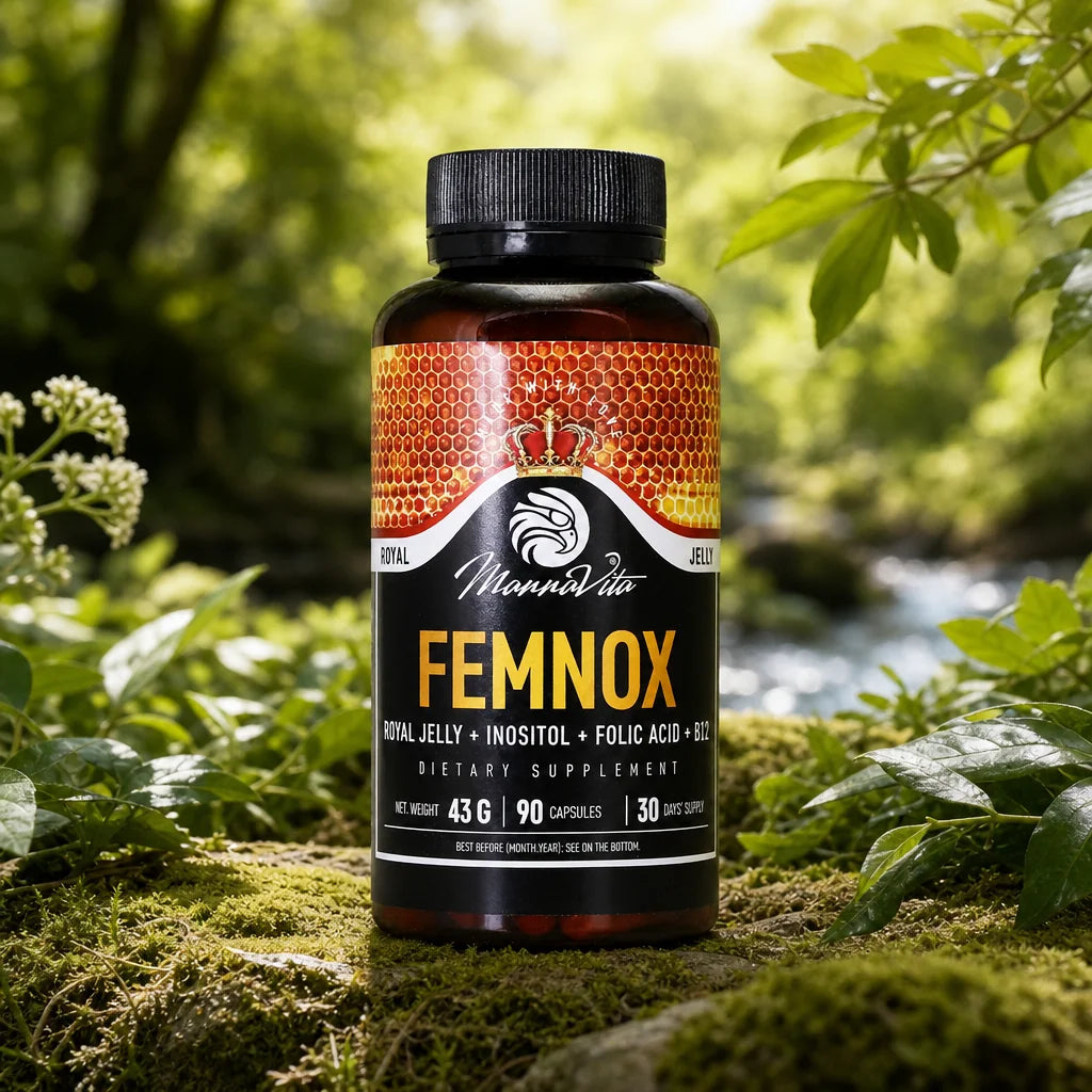 FEMNOX Gelée Royale + Inositol + Acide Folique + Complexe B12 • 90 gélules