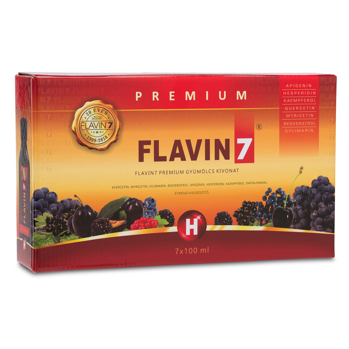 Flavin7 Complexe premium de bioflavonoïdes • 7 x 100 ml