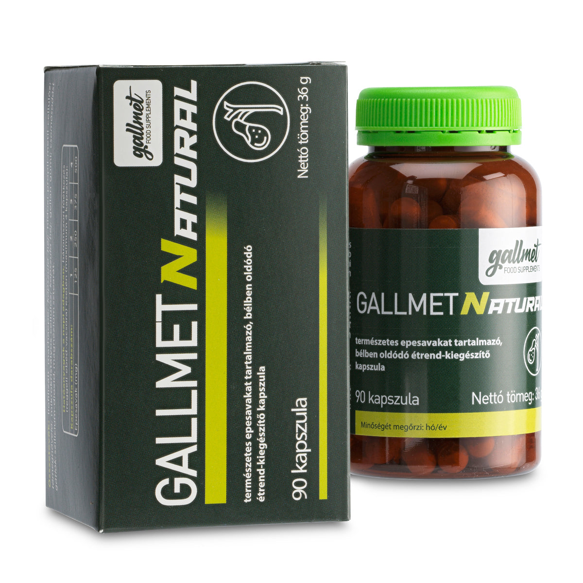 Gallmet Gélules d’acides biliaires naturels • 90 pièces