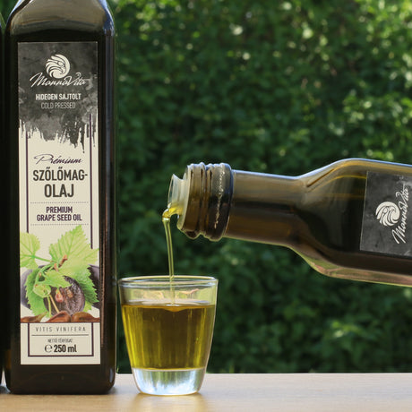 Mannavita huile de pépins de raisin hongroise pressée à froid • 250 ml