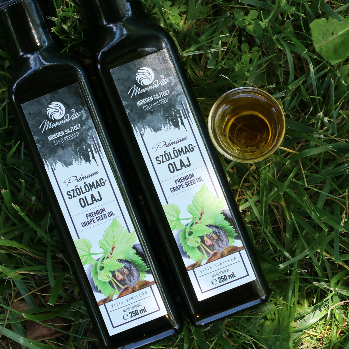 Mannavita huile de pépins de raisin hongroise pressée à froid • 250 ml