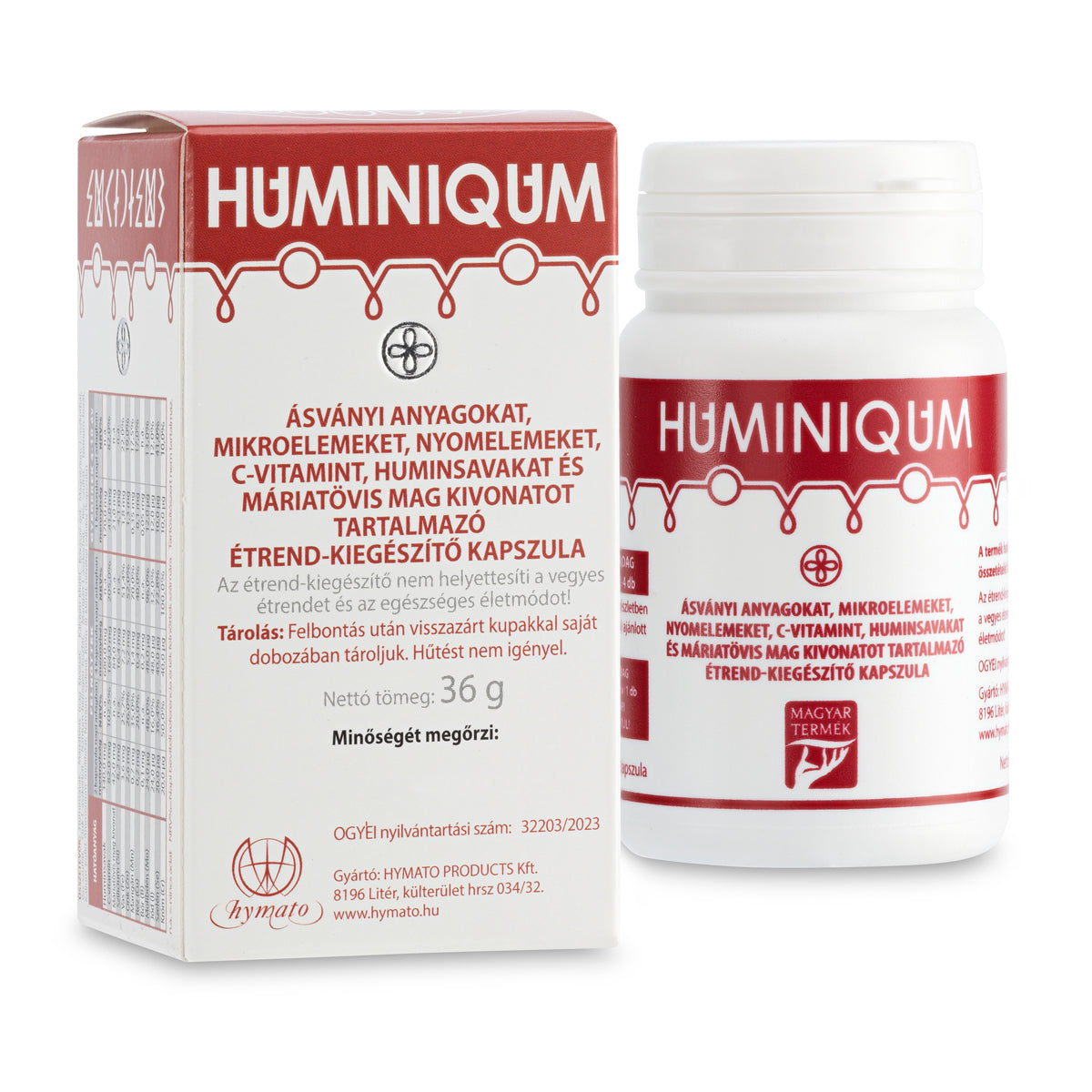 Capsules Huminiqum • 120 pièces
