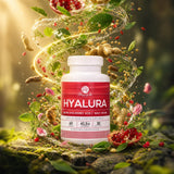 Hyalura • Capsules de 600 mg D'acide Hyaluronique et de Collagène • 60 pcs.