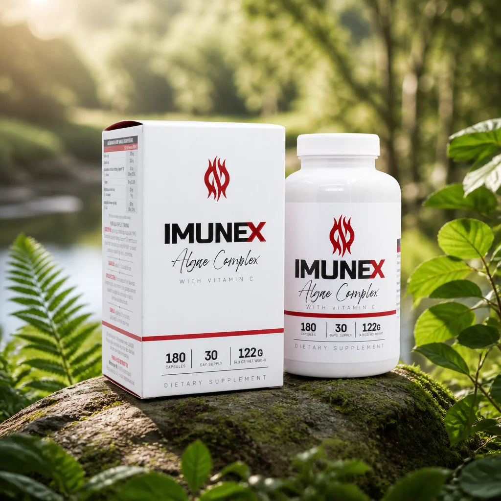IMUNEX complexe d'algues • avec 5 algues • 180 capsules