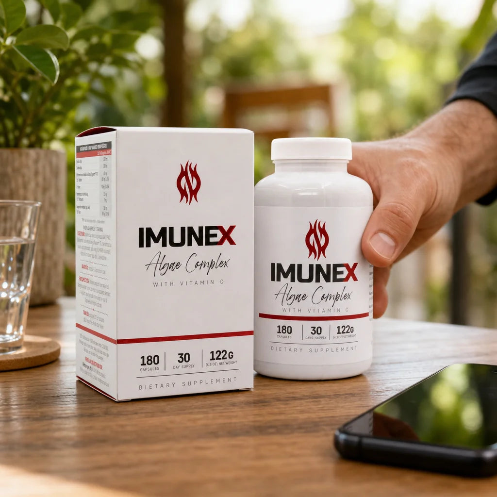 IMUNEX complexe d'algues • avec 5 algues • 180 capsules