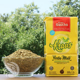 Yerba maté Kraus • Gaucho, Sin palo - Sans tiges • 500 g