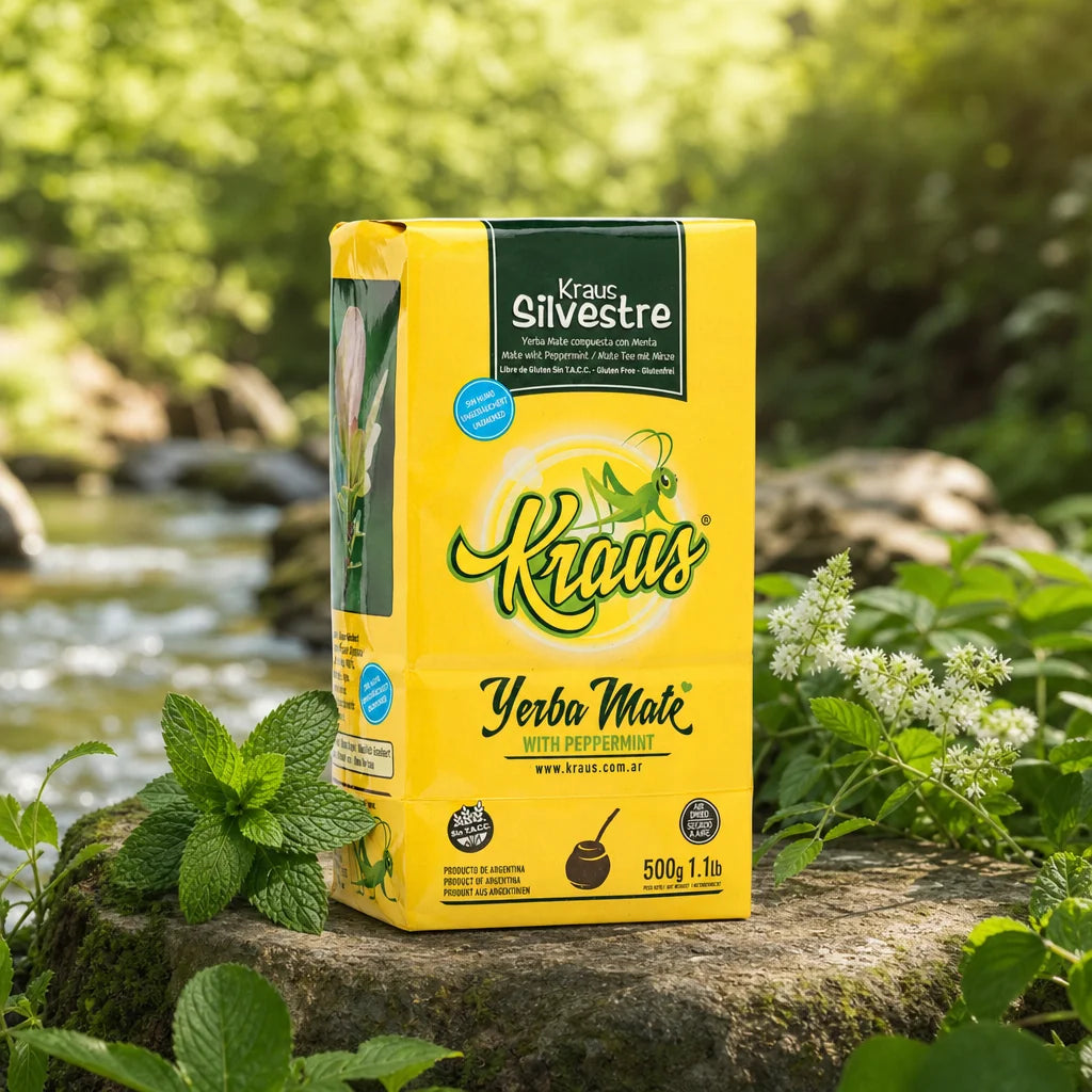 Thé de yerba maté Kraus • Elaborada, con palo • 500 g