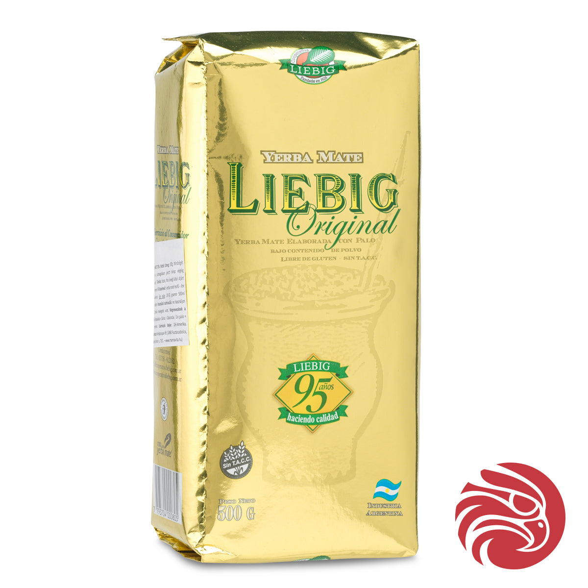 Thé maté yerba Liebig Original • Élaboré avec tiges • 500 g