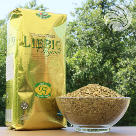 Thé maté yerba Liebig Original • Élaboré avec tiges • 500 g