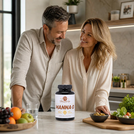 MANNA-D Vitamine D3 dans l'huile d'olive 4000 UI • 120 gélules
