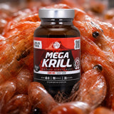 MegaKRILL, 1500 mg huile de krill + huile de poisson • 90 capsules