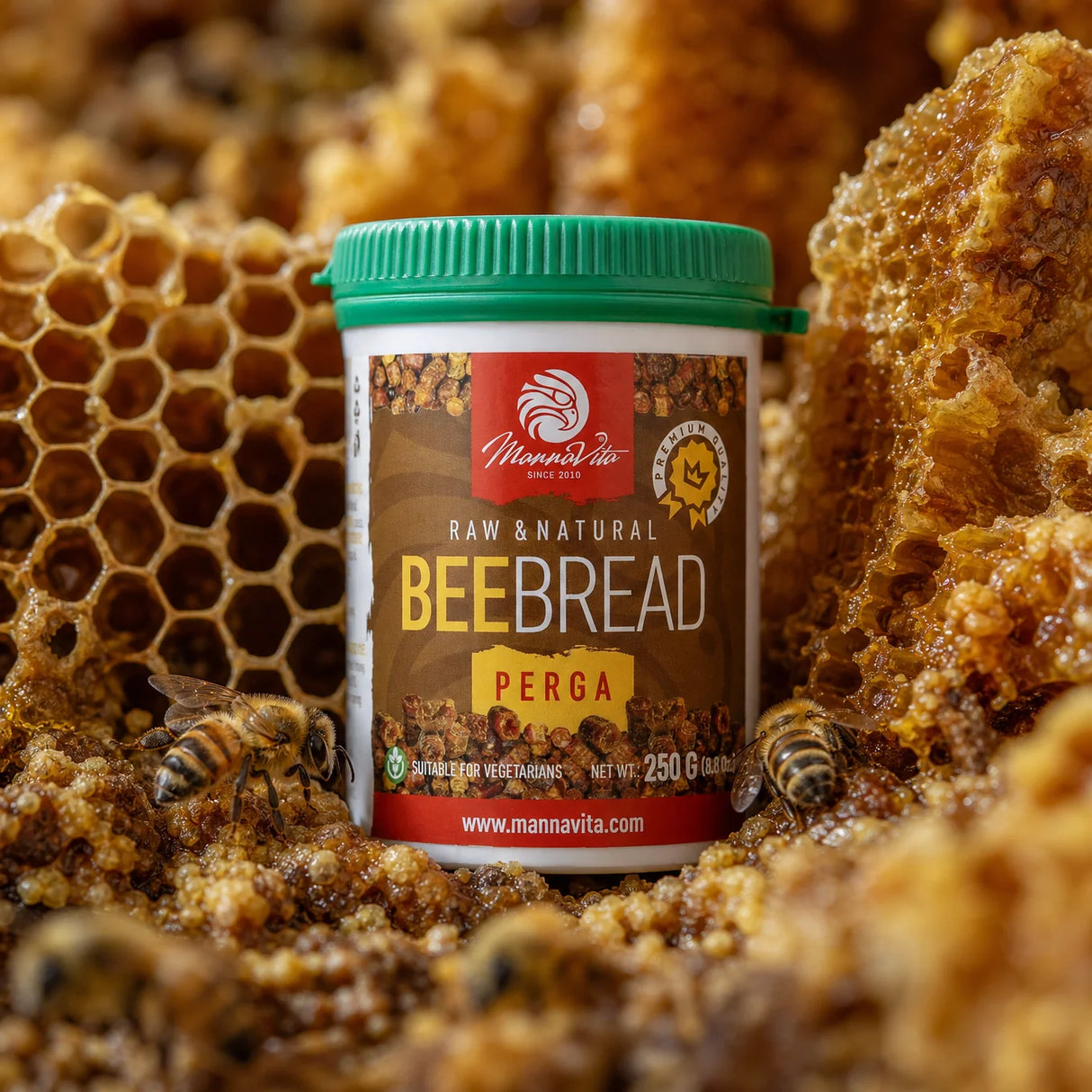Mannavita 100 % Pain d’abeille • 250 g