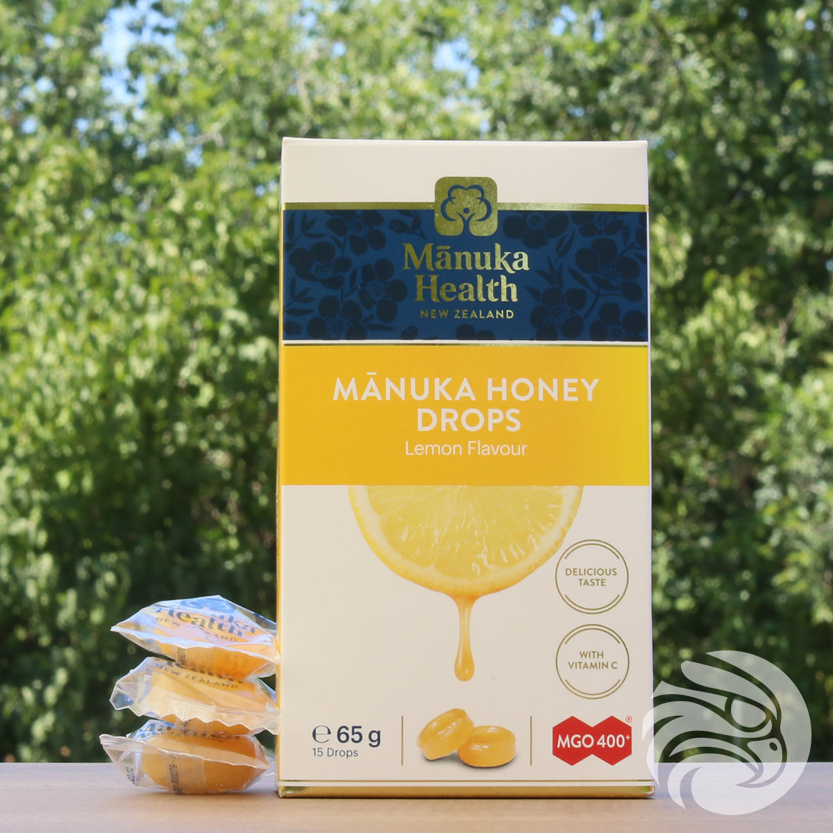Pastilles au miel de Manuka avec citron naturel • 15 pcs.