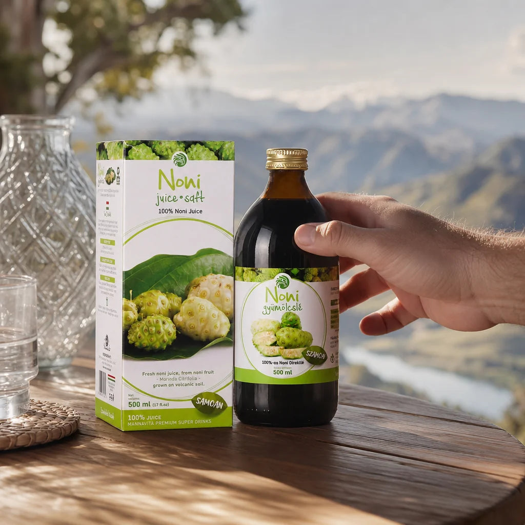Mannavita Noni jus pur pressé 100 % • 500 ml