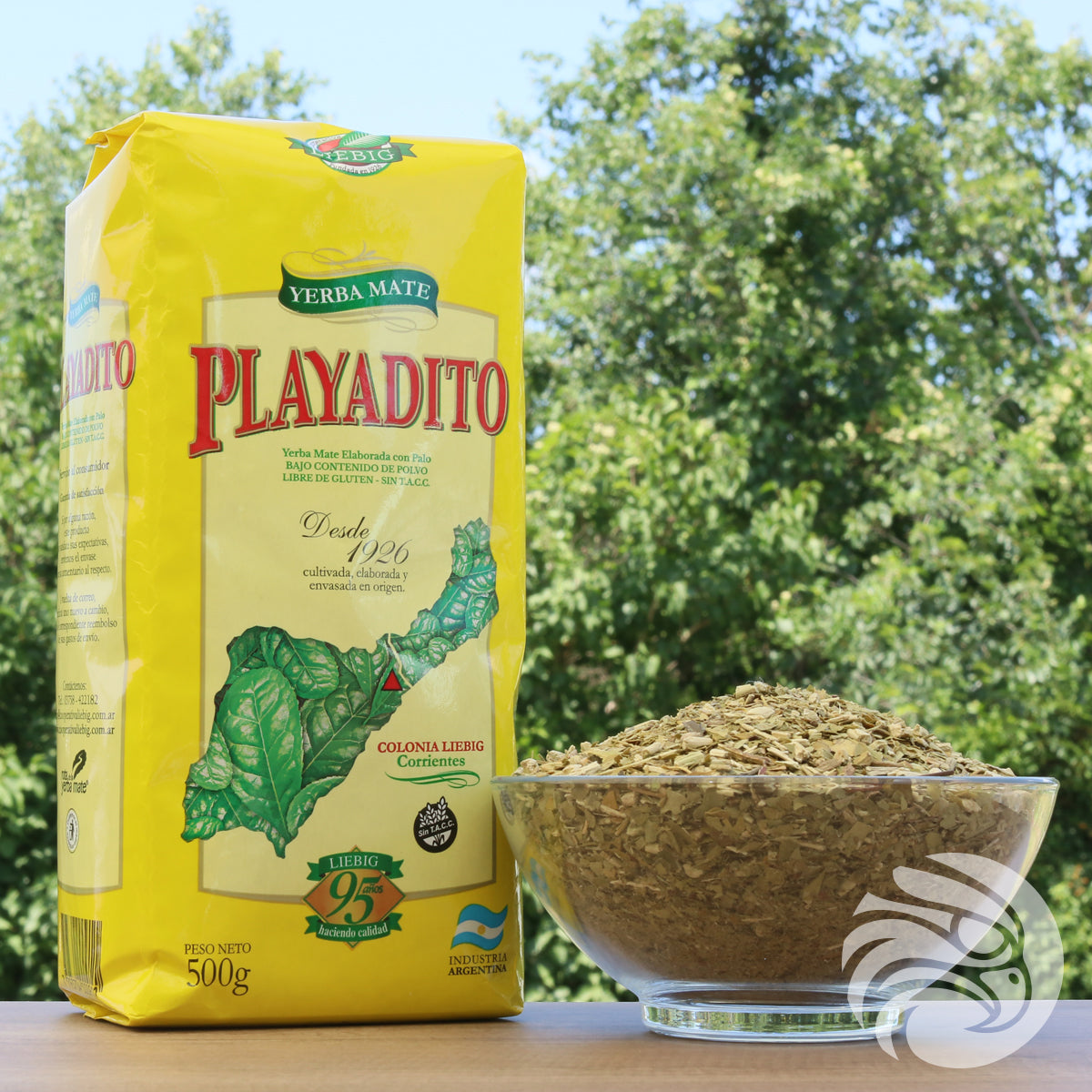 Thé yerba maté Playadito • Élaboré avec tiges • 500 g