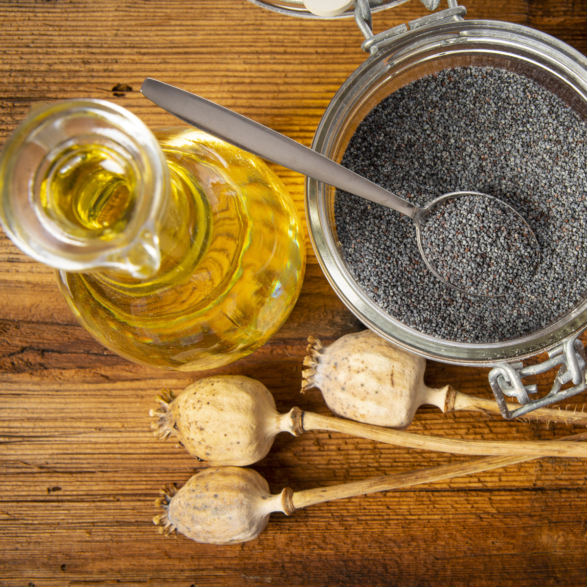 Mannavita Huile de graines de pavot hongroise pressée à froid • 250 ml