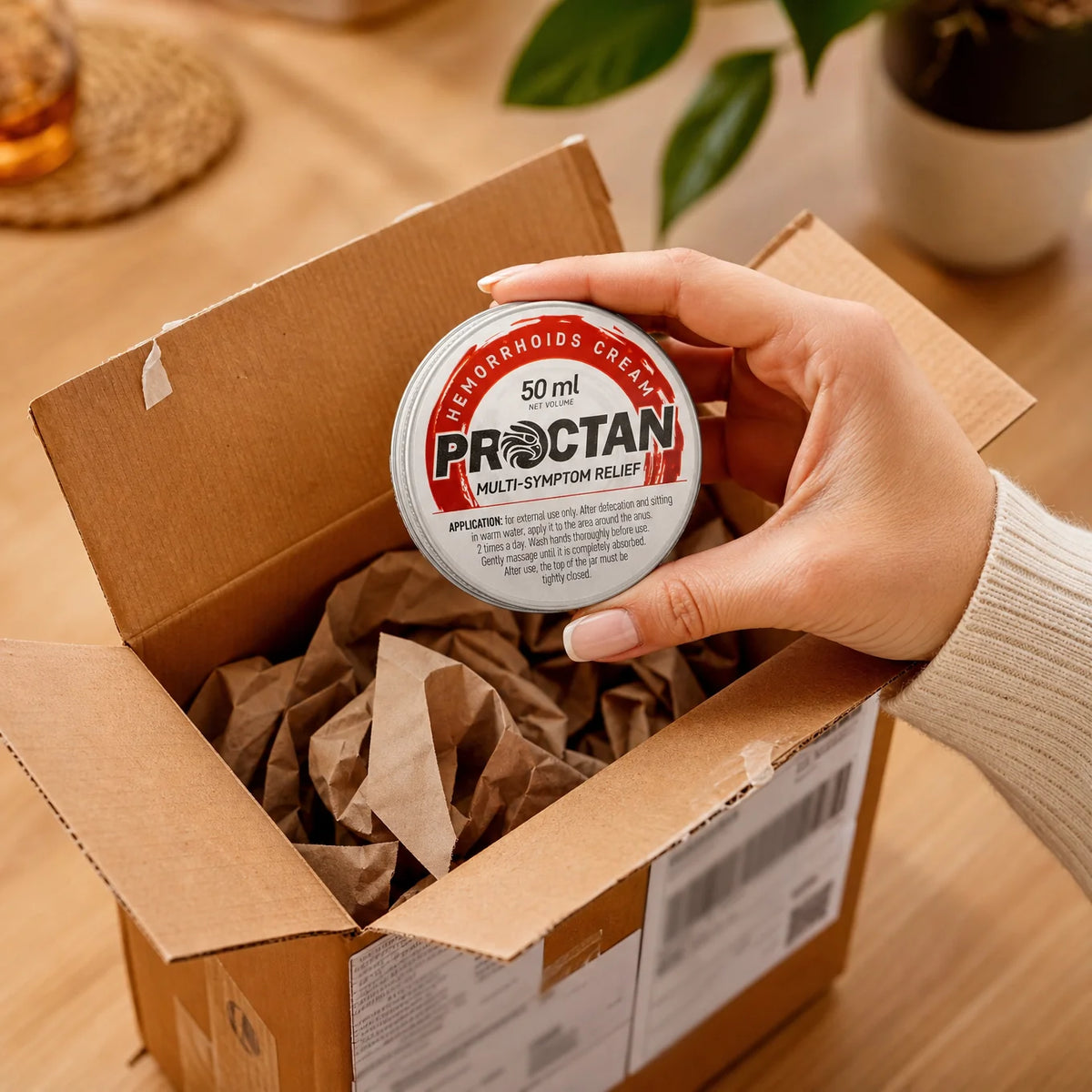 Crème Proctan pour les hémorroïdes • 50 ml