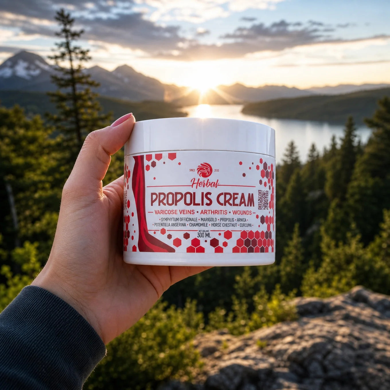 Mannavita Crème de Propolis aux Herbes • 300 ml