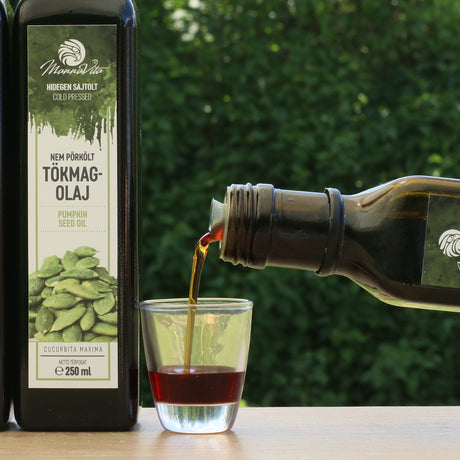 Mannavita huile de graines de courge hongroise pressée à froid • 250 ml