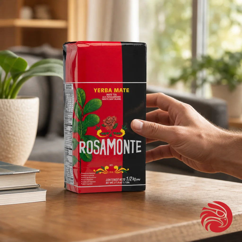 Thé yerba maté Rosamonte • Élaboré avec tiges • 500 g