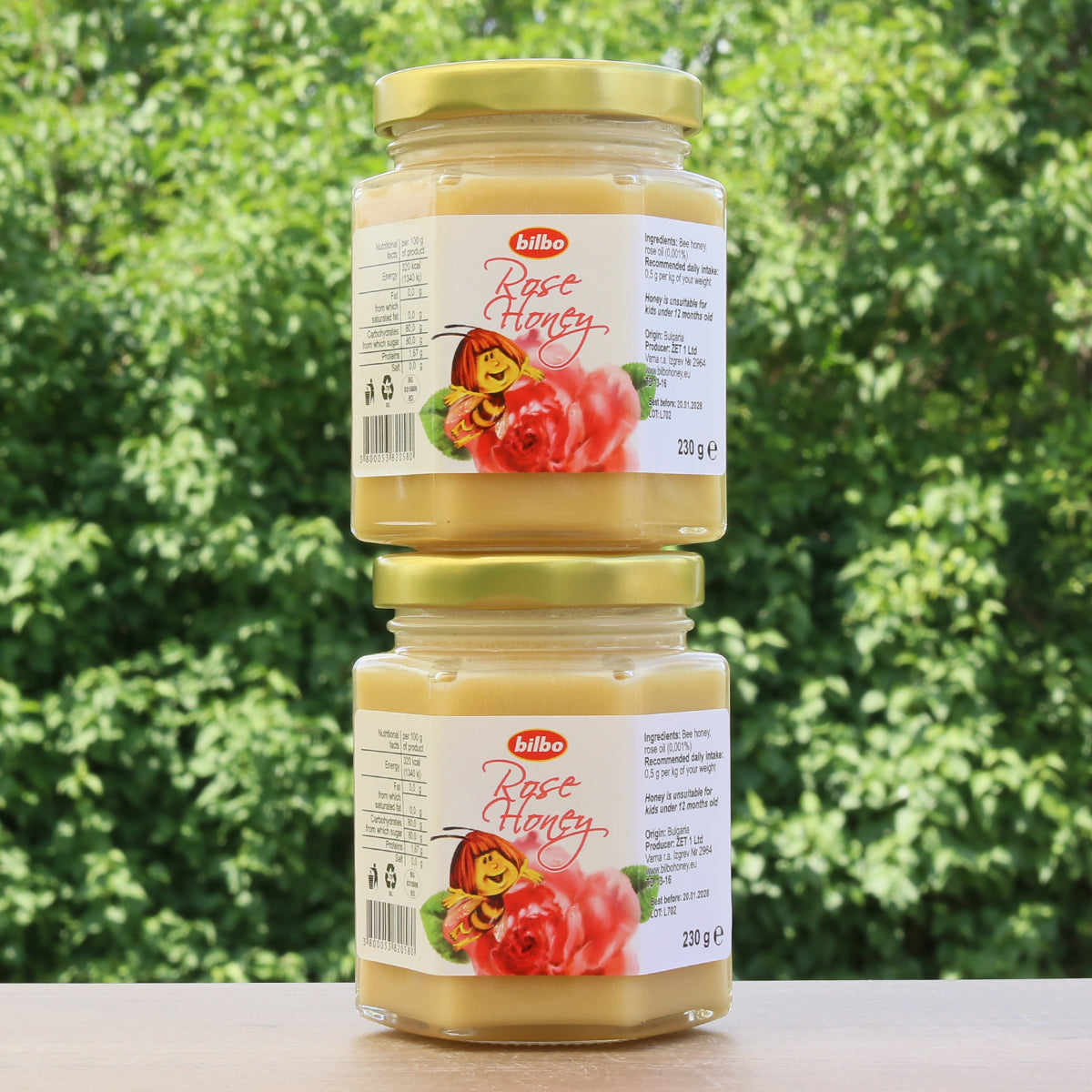Bilbo miel de rose cru • 230 g