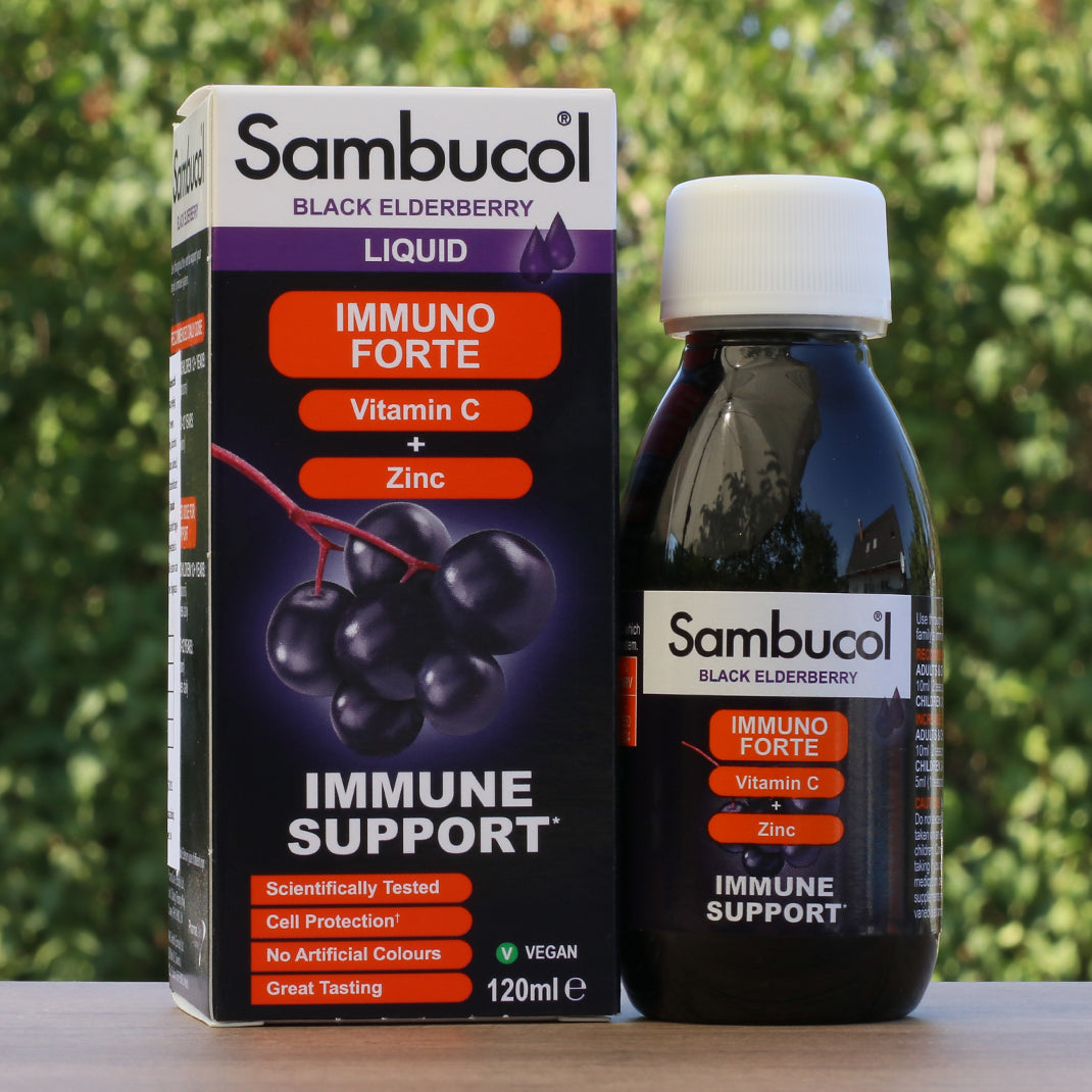 Sirop de sureau noir Sambucol, Immuno Forte • 120 ml