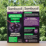 Sirop de sureau noir Sambucol, sans sucre • 120 ml