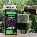 Sirop de sureau noir Sambucol, sans sucre • 120 ml