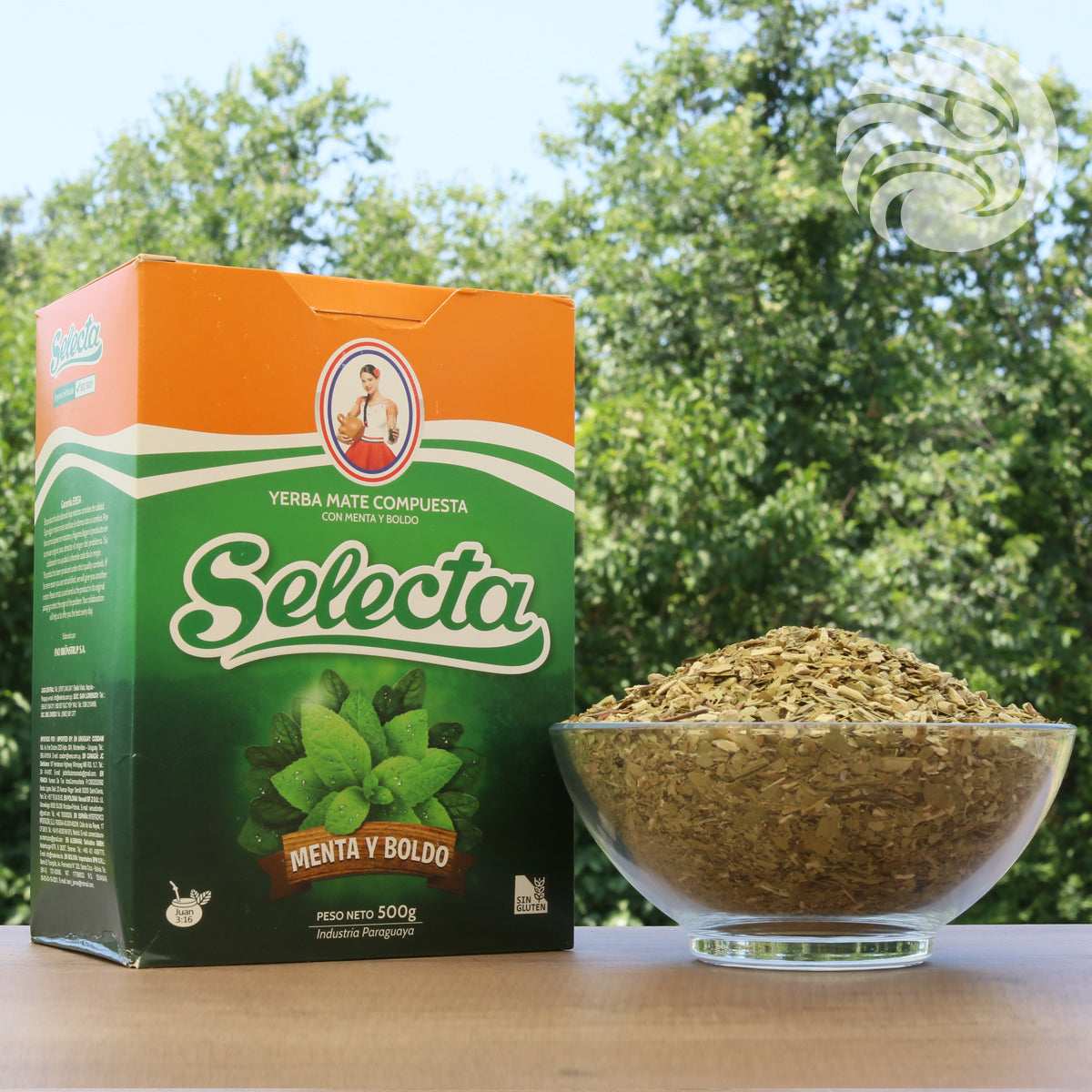 Thé de yerba maté Selecta • Boldo + Menthe • 500 g