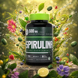 Mannavita Spiruline comprimés 500 mg • 180 pcs.