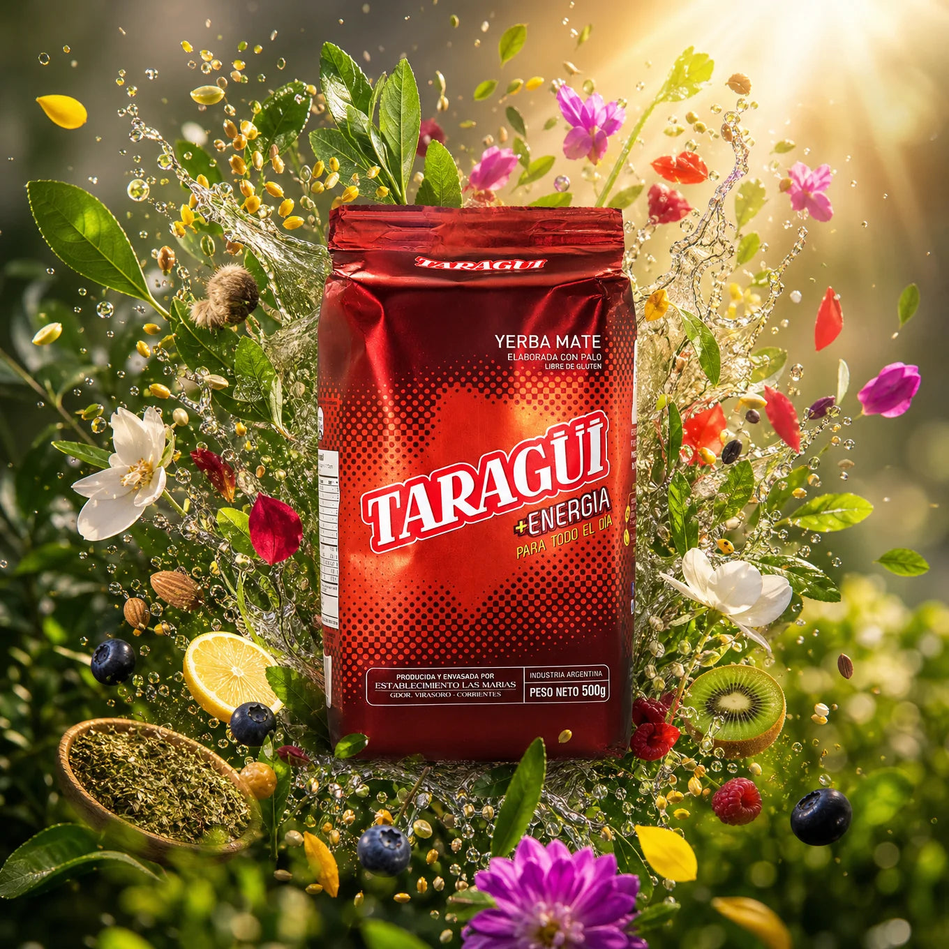 Thé yerba maté Taragüi • ÉNERGIE • 500 g