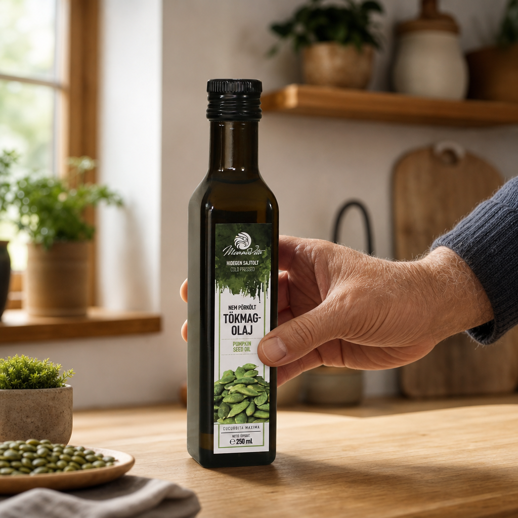 Mannavita huile de graines de courge hongroise pressée à froid • 250 ml