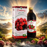 Mannavita Jus de canneberge 100 % pur pressé • 500 ml