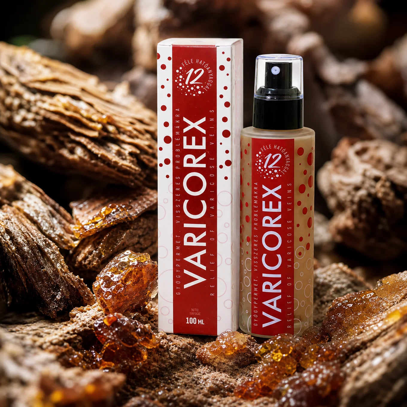 VARICOREX Spray cicatrisant pour le soulagement des Varices • 100ml