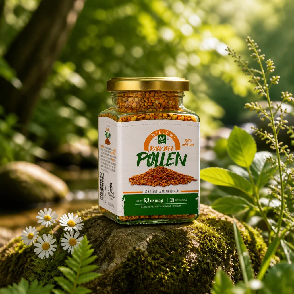 Mannavita • Pollen d'abeille cru de Saule • 150g
