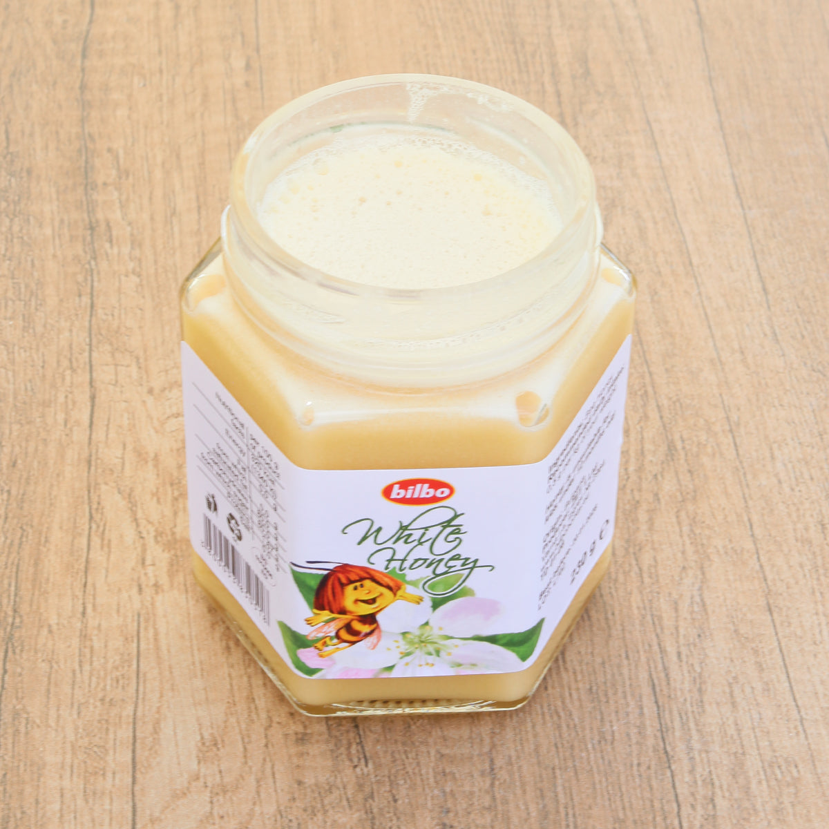Bilbo miel blanc cru • 230 g