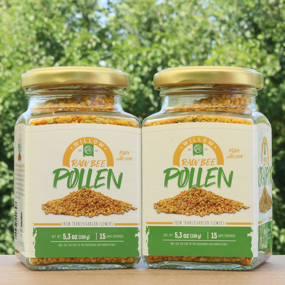 Mannavita • Pollen d'abeille cru de Saule • 150g