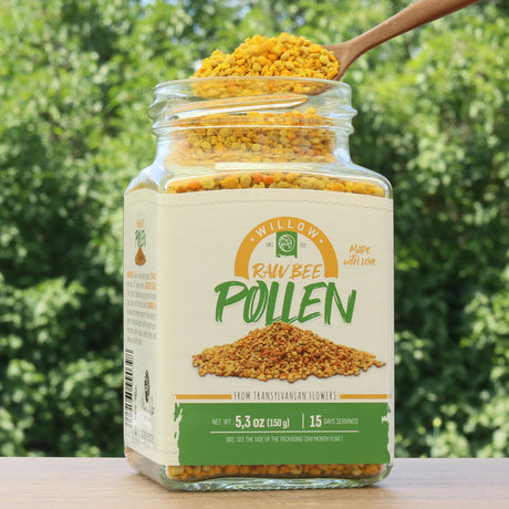 Mannavita • Pollen d'abeille cru de Saule • 150g